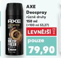 Kaufland AXE Deospray nabídka