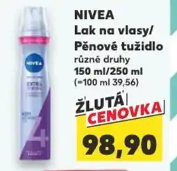 Kaufland NIVEA Lak na vlasy/ Pěnové tužidlo nabídka
