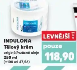 Kaufland INDULONA Tělový krém nabídka