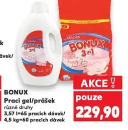 Kaufland BONUX Prací gel/prášek nabídka