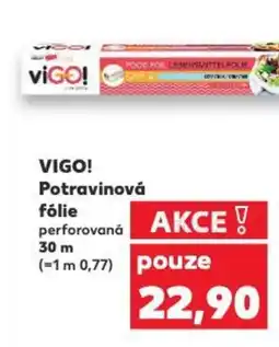 Kaufland VIGO! Potravinová fólie nabídka