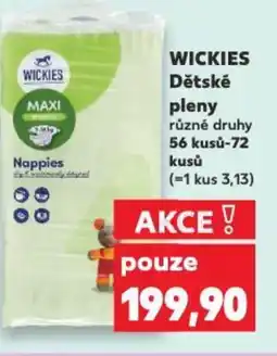 Kaufland WICKIES Dětské pleny nabídka