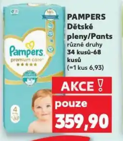 Kaufland PAMPERS Dětské pleny/Pants nabídka