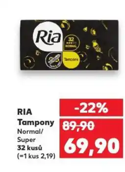 Kaufland RIA Tampony nabídka