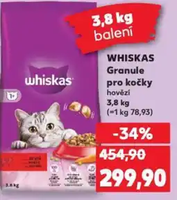 Kaufland WHISKAS Granule pro kočky nabídka