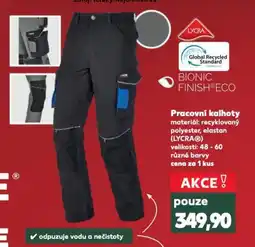 Kaufland Pracovní kalhoty nabídka