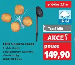 Kaufland LED Solární řetěz nabídka