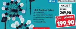Kaufland LED Solární řetěz nabídka