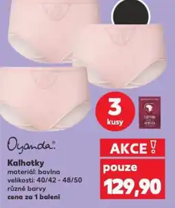 Kaufland Kalhotky nabídka