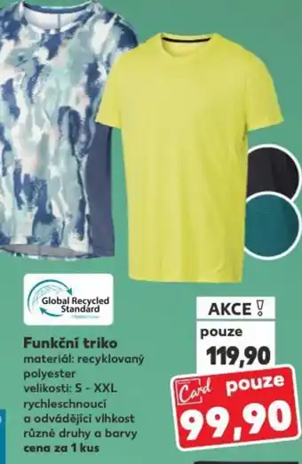 Kaufland Funkční triko nabídka