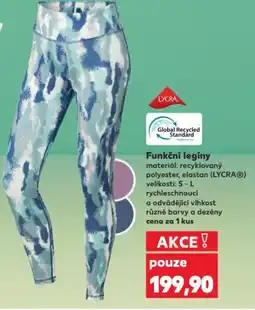 Kaufland Funkční legíny nabídka