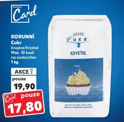 Kaufland KORUNNÍ Cukr nabídka