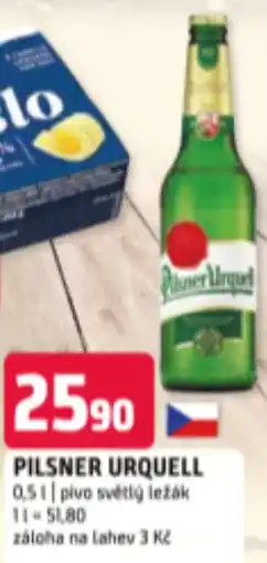 Terno PILSNER URQUELL nabídka