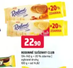 Terno RODINNÉ SUŠENKY CLUB nabídka