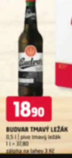 Terno BUDVAR TMAVÝ LEŽÁK nabídka