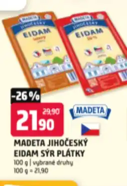 Terno MADETA JIHOČESKÝ EIDAM SÝR PLÁTKY nabídka