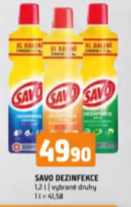 Terno SAVO DEZINFEKCE nabídka