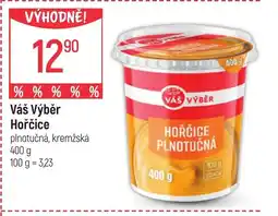 Globus Váš Výběr Hořčice nabídka