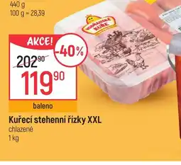 Globus Kuřecí stehenní řízky XXL nabídka
