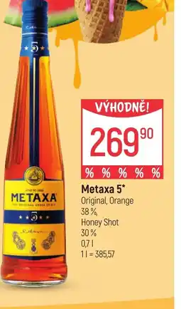 Globus Metaxa 5 nabídka