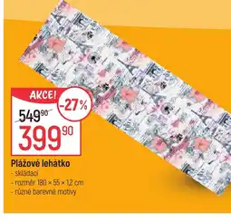 Globus Plážové lehátko nabídka