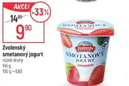 Globus Zvolenský smetanový jogurt nabídka