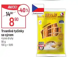 Globus Trvanlivé tyčinky se sýrem nabídka
