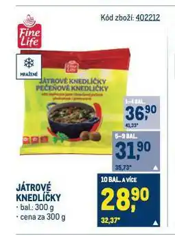 Makro Játrové knedlíčky nabídka