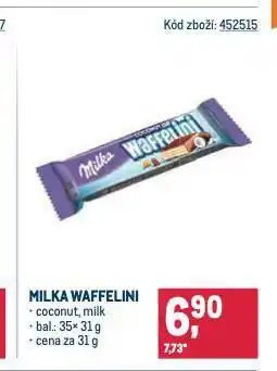Makro Milka waffelini nabídka