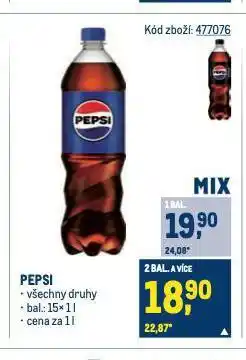 Makro Pepsi nabídka