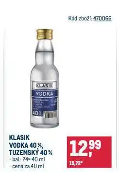 Makro Klasik tuzemský nabídka