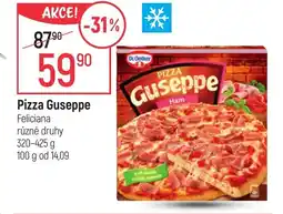 Globus Pizza Guseppe nabídka
