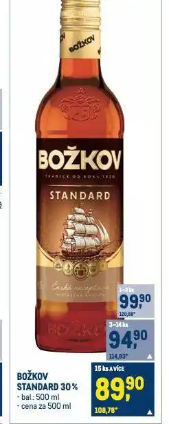 Makro Božkov nabídka