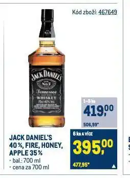Makro Jack daniel's nabídka