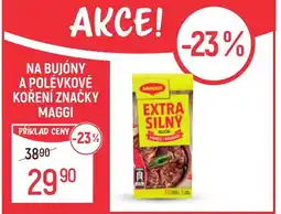 Globus NA BUJÓNY A POLÉVKOVÉ KOŘENÍ ZNAČKY MAGGI nabídka