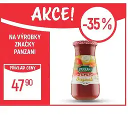 Globus NA VÝROBKY ZNAČKY PANZANI nabídka