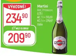 Globus Martini nabídka