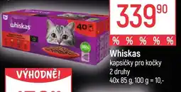 Globus Whiskas kapsičky pro kočky nabídka