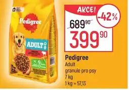 Globus Pedigree Adult granule pro psy nabídka