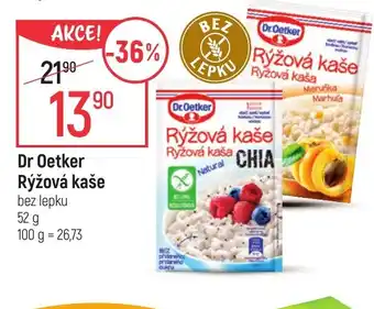 Globus Dr.Oetker Rýžová kaše nabídka