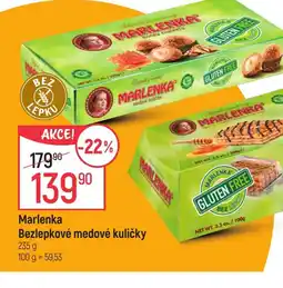 Globus Marlenka Bezlepkové medové kuličky nabídka