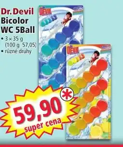 Norma Dr. Devil Bicolor WC 5Ball nabídka