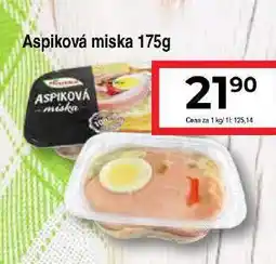 Hruška Aspiková miska nabídka