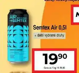 Hruška Semtex energy drink nabídka