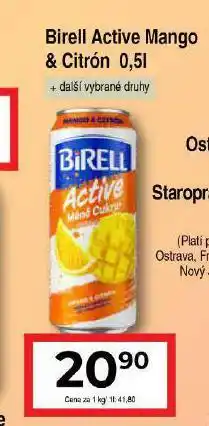 Hruška Birell active nabídka
