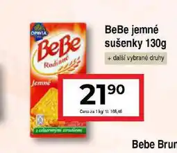 Hruška Bebe sušenky nabídka