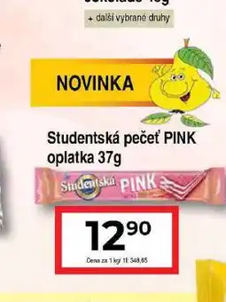 Hruška Studentská pečeť oplatka nabídka