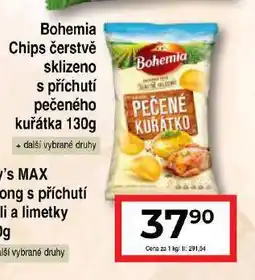 Hruška Bohemia chips nabídka