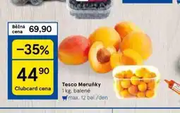 Tesco Meruňky nabídka