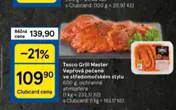 Tesco Vepřová pečeně ve středomořském stylu nabídka